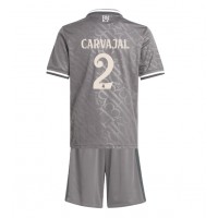 Real Madrid Daniel Carvajal #2 Fußballbekleidung 3rd trikot Kinder 2024-25 Kurzarm (+ kurze hosen)